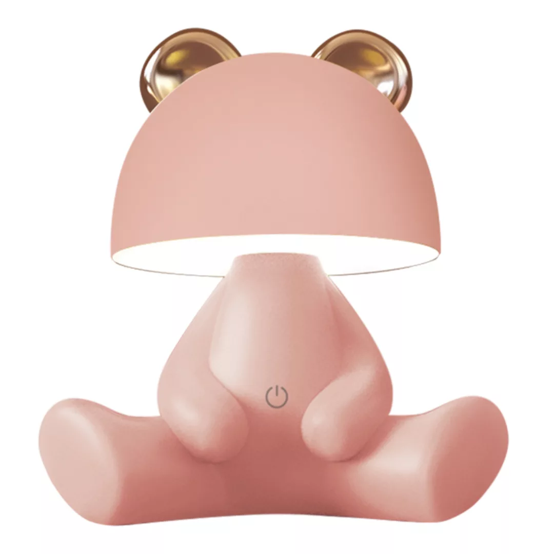 Tischlampe  Teddybär KDR-6303-PK günstig online kaufen
