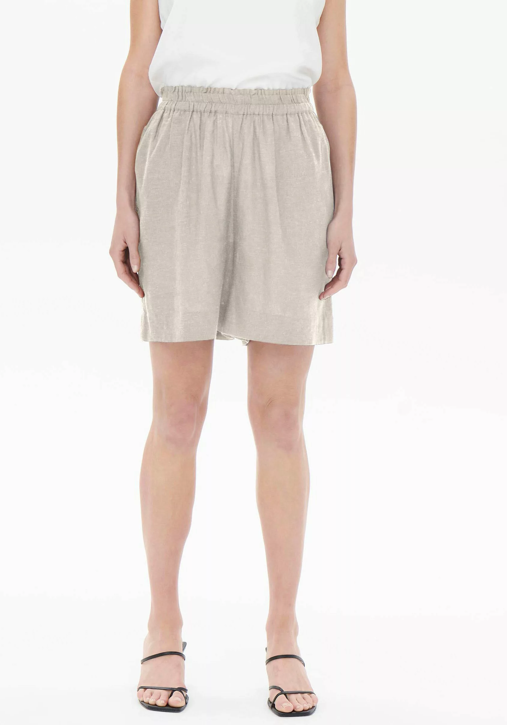 Only Damen Short ONLTOKYO HW LINEN BLEND günstig online kaufen