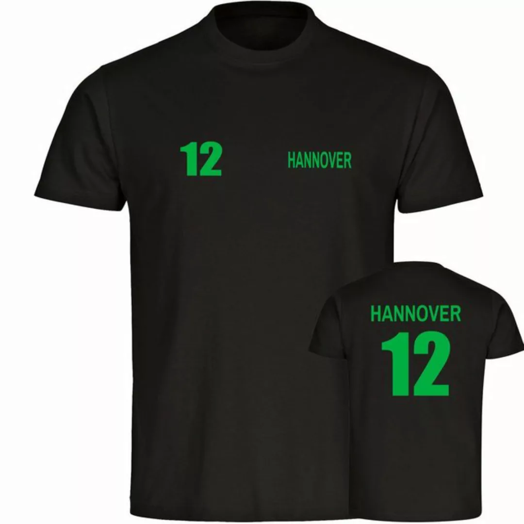 multifanshop T-Shirt Herren Hannover - Trikot 12 - Männer günstig online kaufen