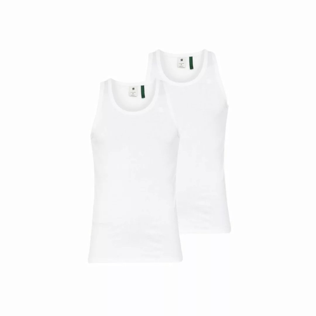 G-star Base 2 Units Ärmelloses T-shirt 2XL White günstig online kaufen