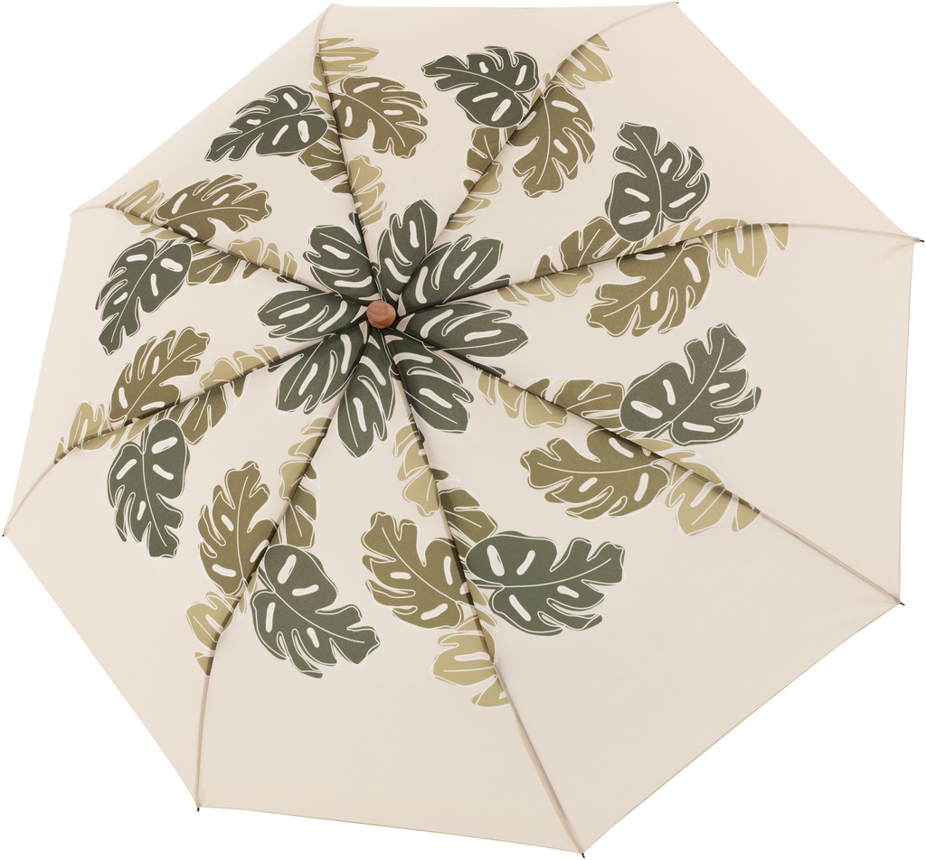 doppler Taschenregenschirm "nature Mini, choice beige", aus recyceltem Mate günstig online kaufen