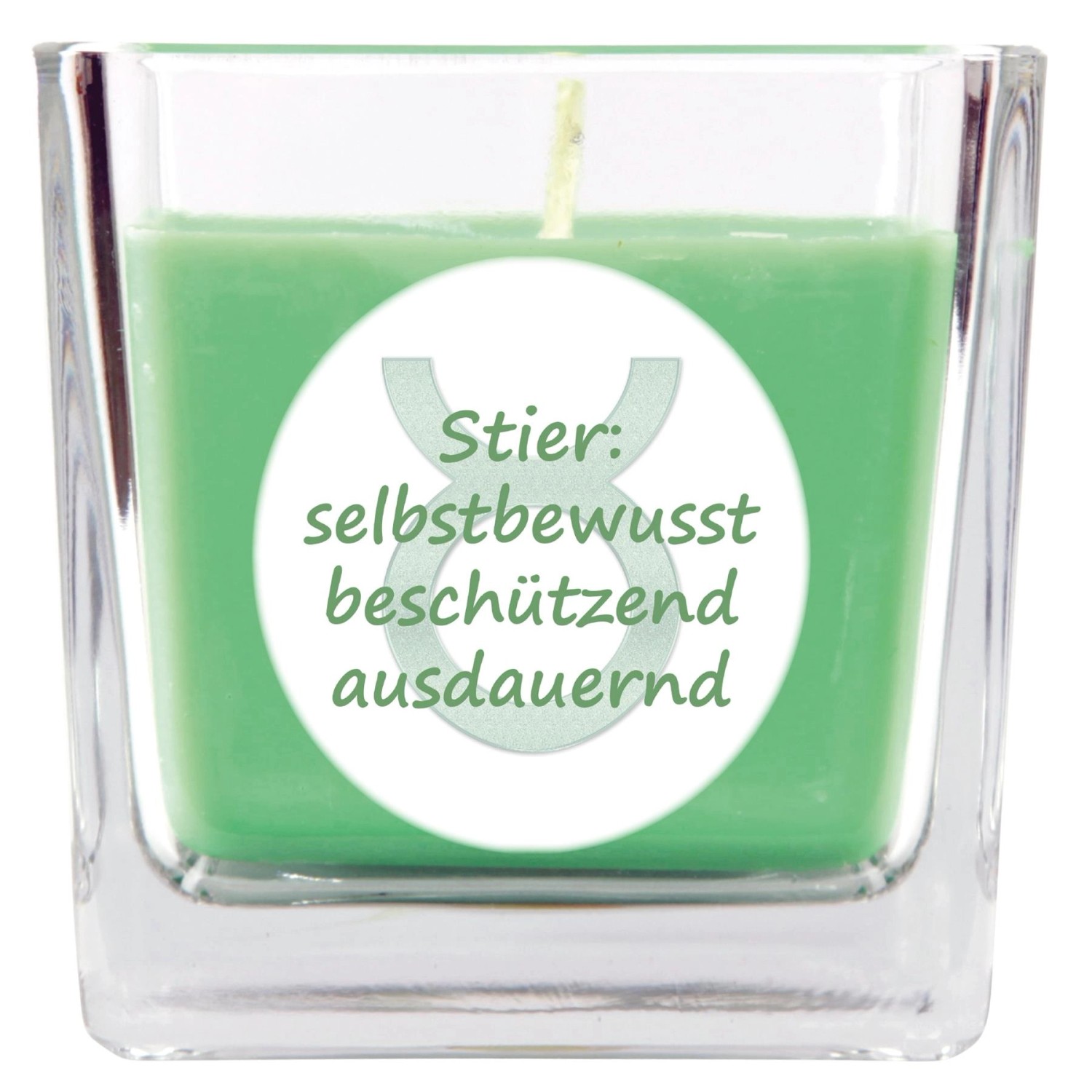 HS Candle Duftkerze & Glas Sternzeichen Coconut Limes 50 Stunden Stier günstig online kaufen