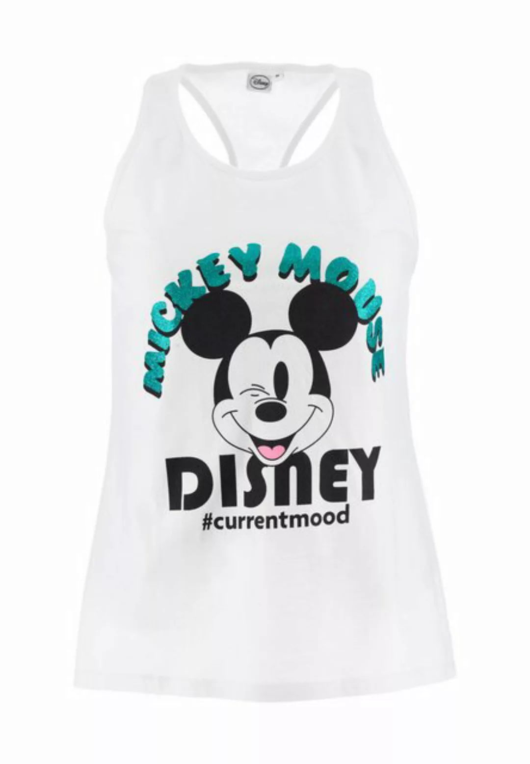 Disney Mickey Mouse Muskelshirt Damen Tank-Top Shirt ärmellos günstig online kaufen