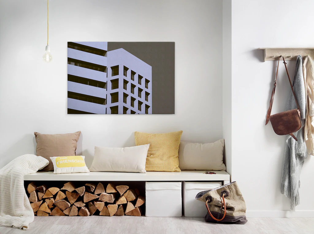 A.S. Création Leinwandbild "skyscraper", Kunst-Modern-Kinder, (1 St.), Gebä günstig online kaufen