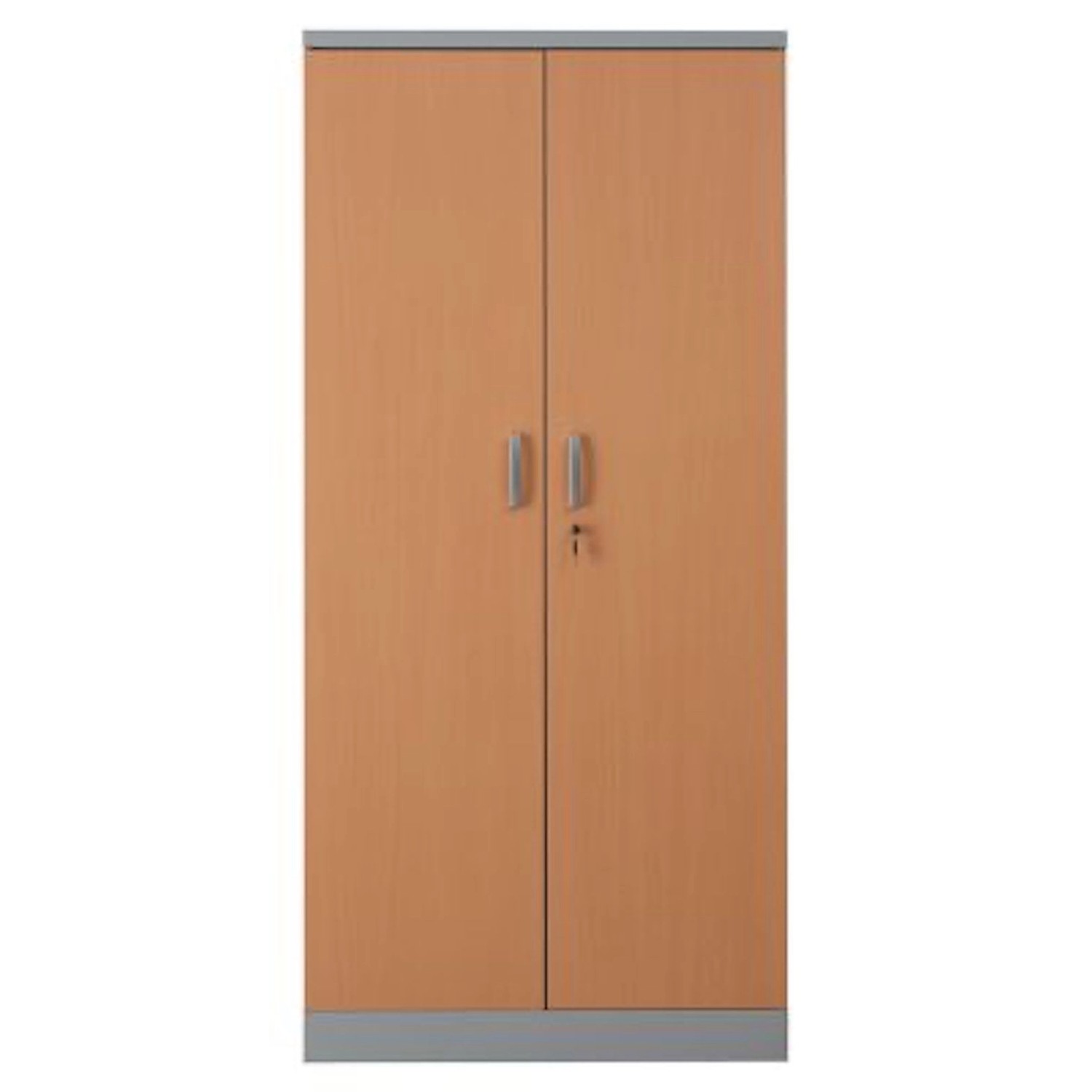 PROREGAL Aktenschrank Beetle 4 Fachböden HxBxT 195 x 92 x 42 cm Grau & Buch günstig online kaufen