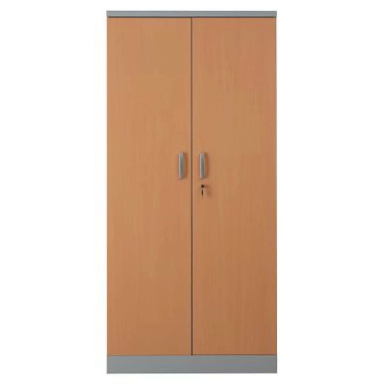 PROREGAL Aktenschrank Beetle 4 Fachböden HxBxT 195 x 92 x 42 cm Grau & Buch günstig online kaufen