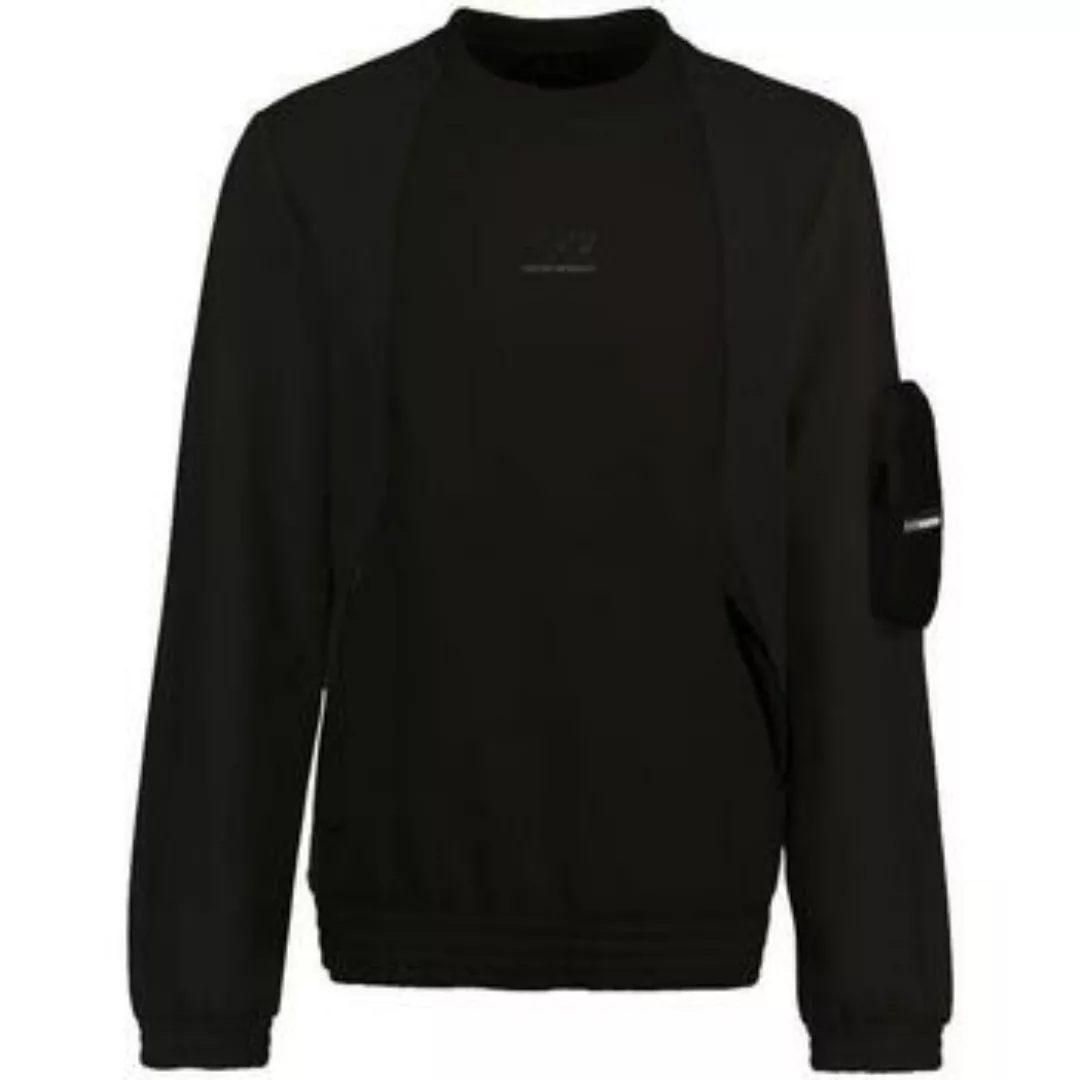 Ea7 Emporio Armani  Sweatshirt Athletic Mix Utility Sweatshirt - Black günstig online kaufen