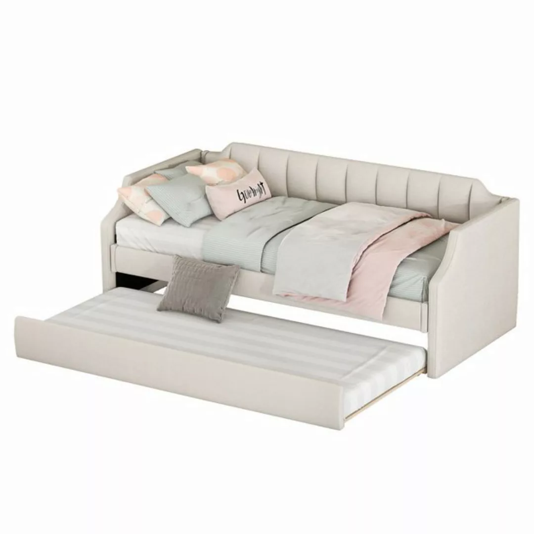 XDeer Kinderbett 90 x 200(190) DAY-Betten, Gepolstertes Einzeltagesbett mit günstig online kaufen