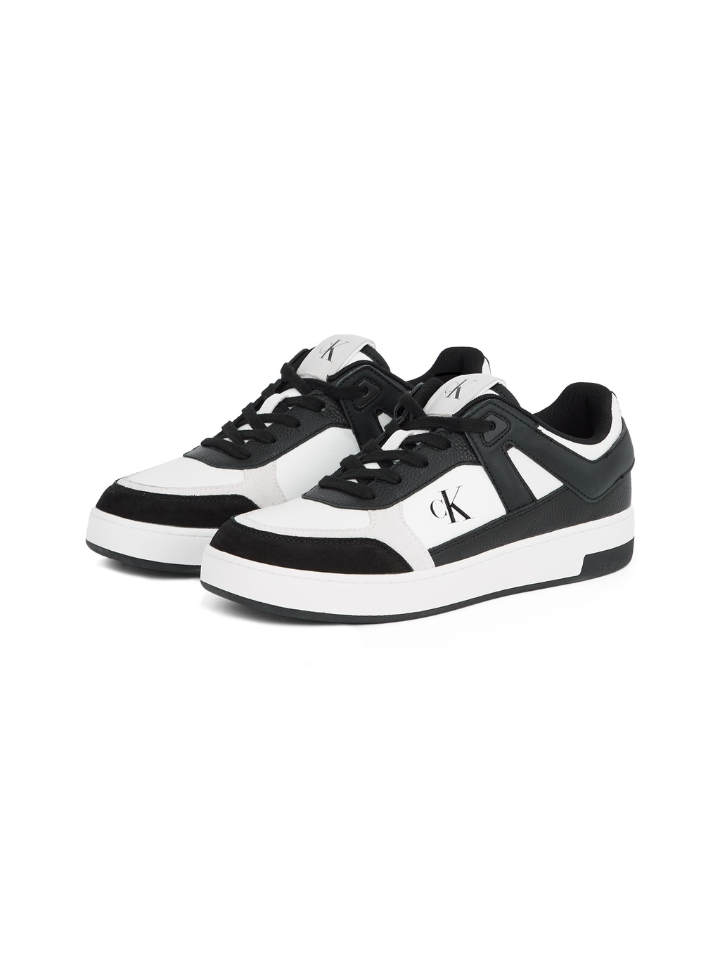 Calvin Klein Jeans Sneaker "BASKET CUP LOW LACEUP LTH MIX", Basket-Sneaker, günstig online kaufen
