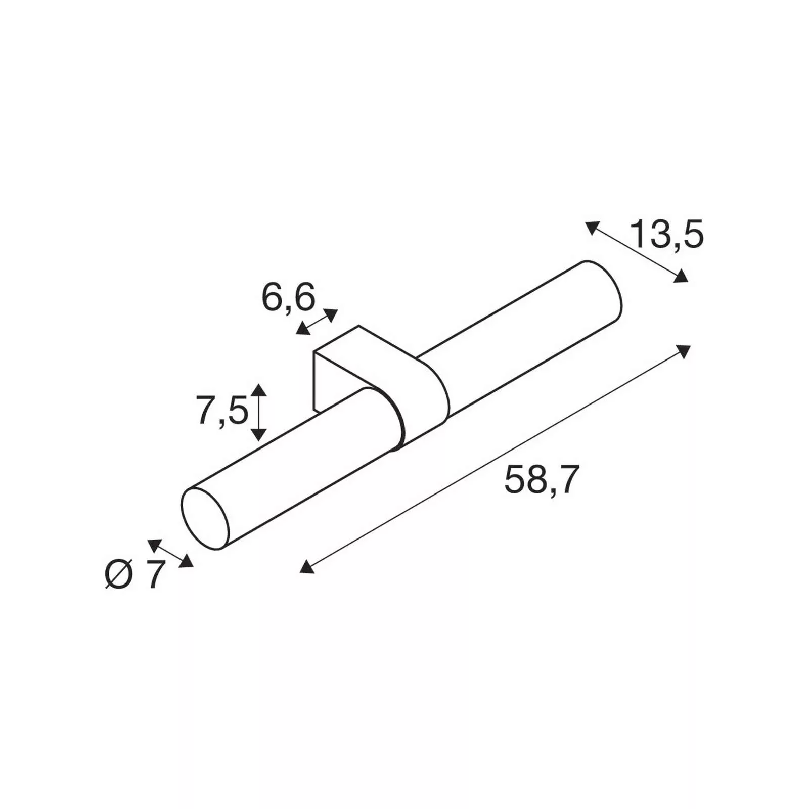 LED Wandleuchte Lygant in Weiß 2x 11W 1600lm IP44 2-flammig günstig online kaufen