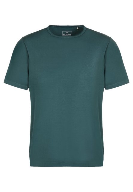 Elkline T-Shirt Bamboo Basic Kurzarm Jersey Shirt aus weichem Bambus Viskos günstig online kaufen