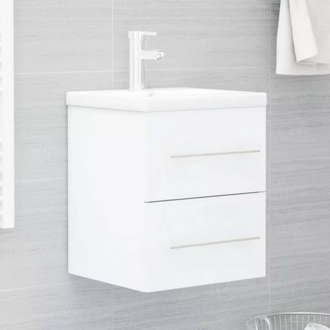 vidaXL Waschbeckenunterschrank Waschbeckenunterschrank Weiß 41x38,5x48 cm H günstig online kaufen