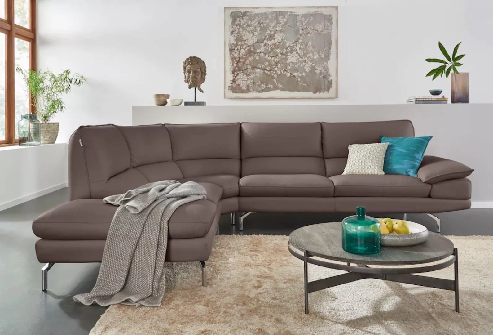 CALIA ITALIA Ecksofa "Dave, italienisches Designsofa L-Form, erstklassiger günstig online kaufen