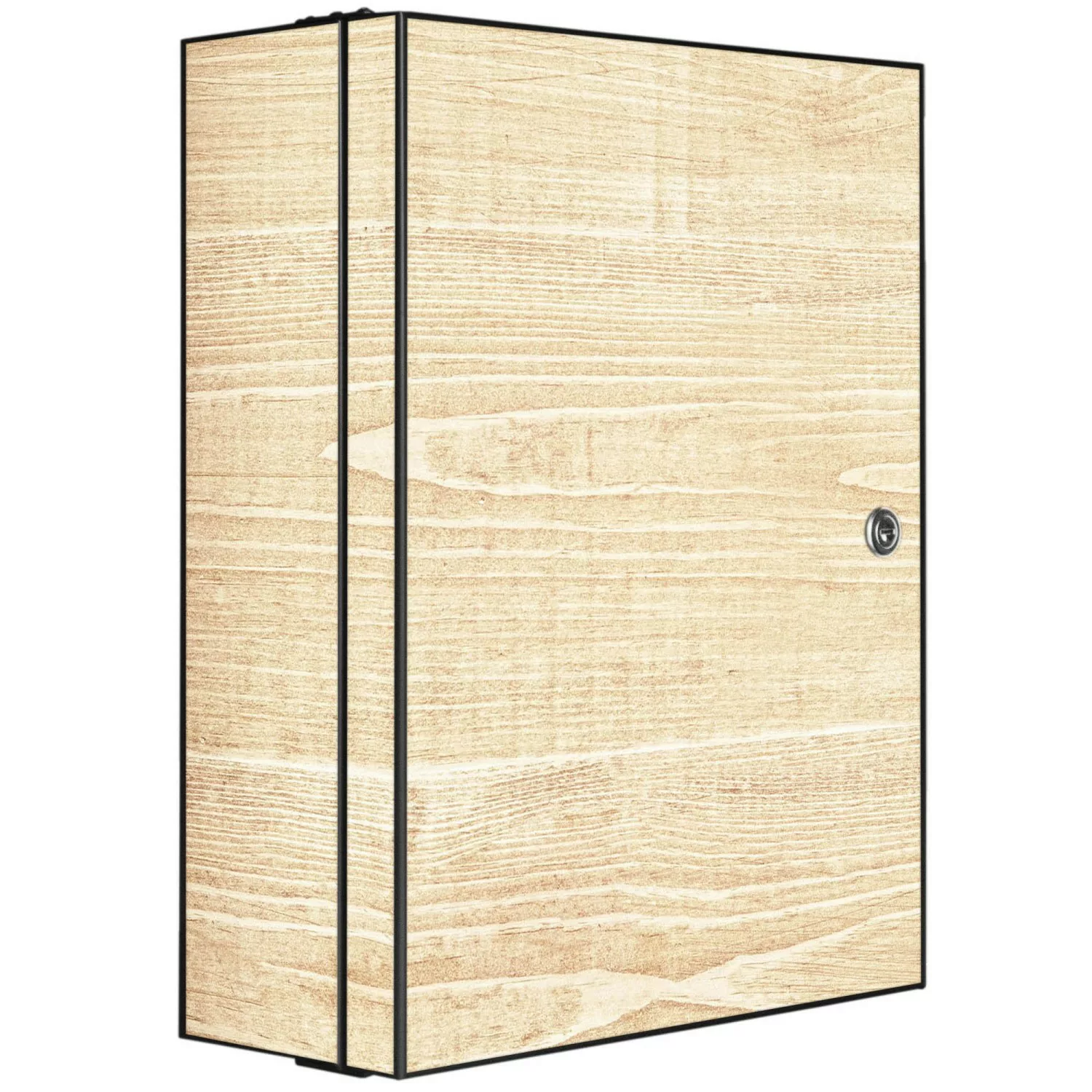 Banjado XXL Medizinschrank Abschliessbar 35x46x15cm Arzneischrank Anthrazit günstig online kaufen