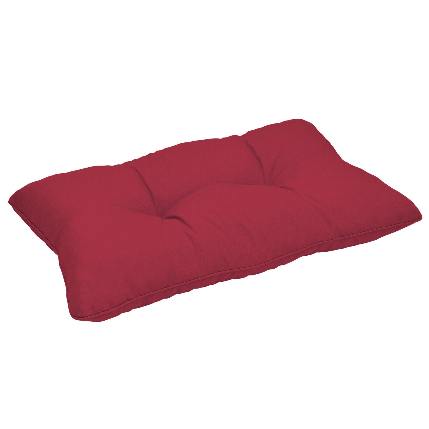 Beautissu Xluna Loungekissen Rücken 60x40x12cm Rot günstig online kaufen