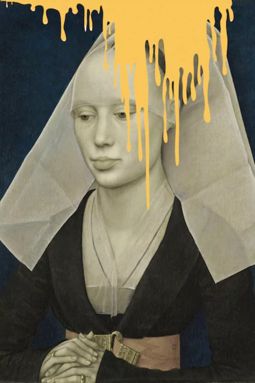 queence Acrylglasbild "Nonne" günstig online kaufen