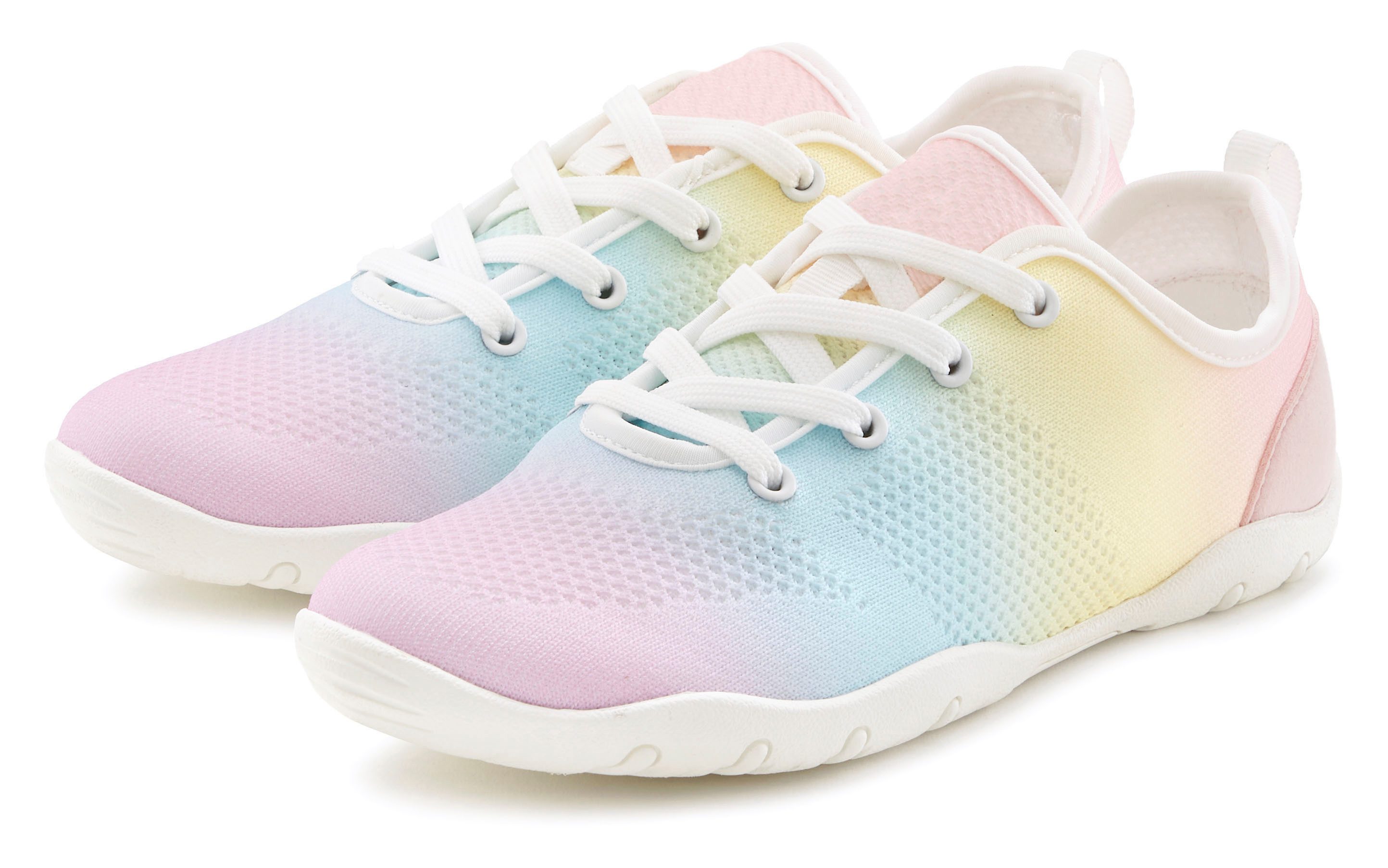Vivance Sneaker "Schnürhalbschuh,", mit leichter Sohle und modischem Farbve günstig online kaufen
