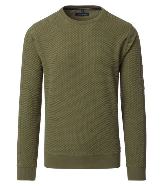 CASAMODA Sweatshirt Sweatshirt, O-Neck, Tasche, kl, 105 blau günstig online kaufen