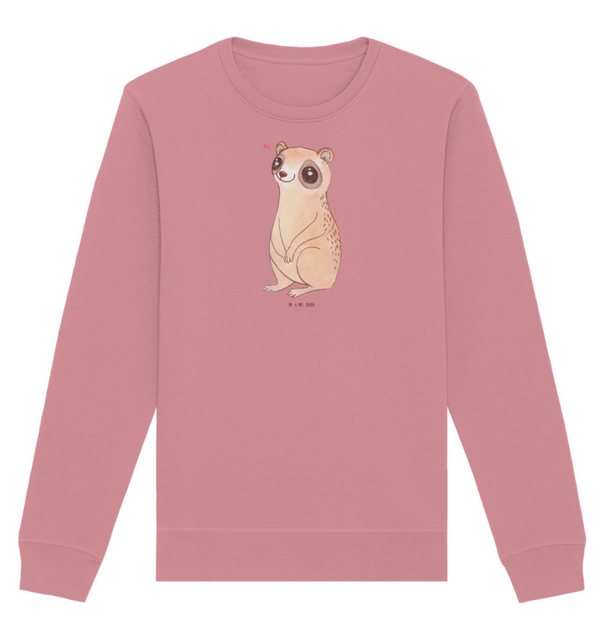 Mr. & Mrs. Panda Longpullover Größe XS Plumplori Glücklich - Canyon Pink - günstig online kaufen