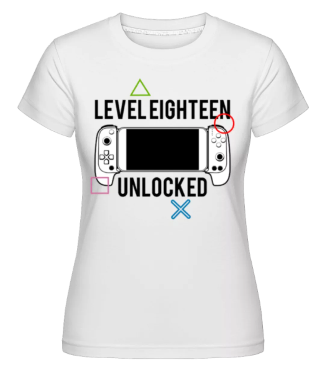 Level Eighteen Unlocked · Shirtinator Frauen T-Shirt günstig online kaufen