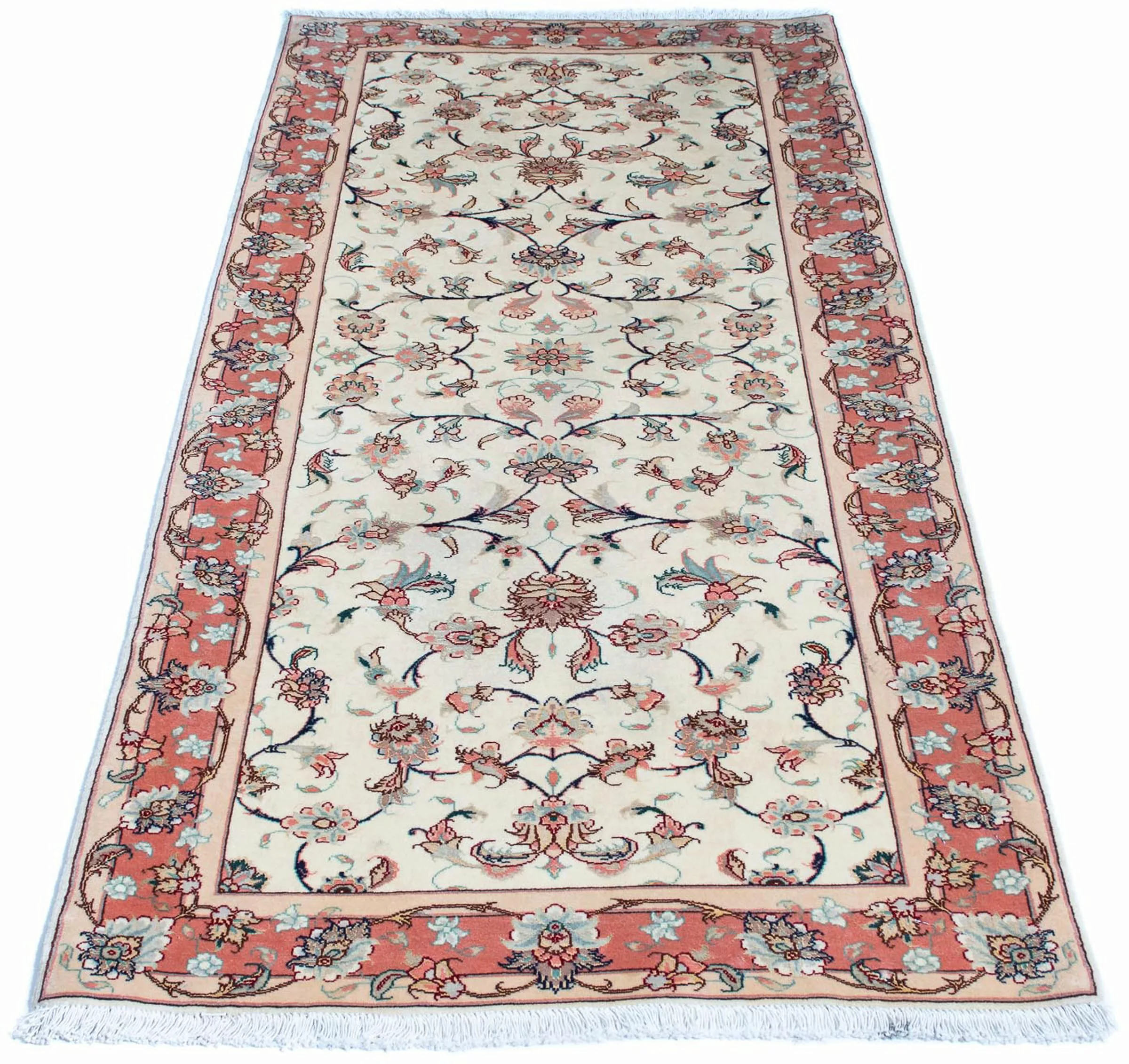 morgenland Orientteppich »Perser - Täbriz - Royal - 183 x 77 cm - beige«, r günstig online kaufen