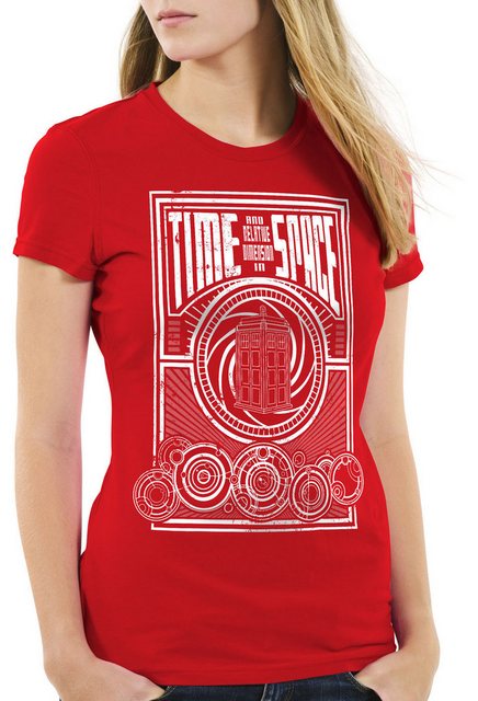 style3 T-Shirt Time Space zeitreise notrufzelle doktor doctor who timelord günstig online kaufen