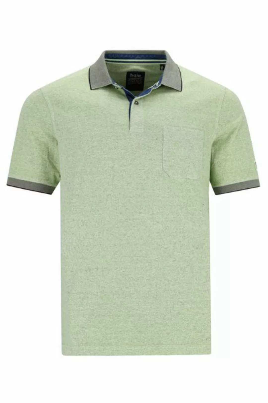 Hajo Poloshirt H Poloshirt JaspeJacquard salbei günstig online kaufen