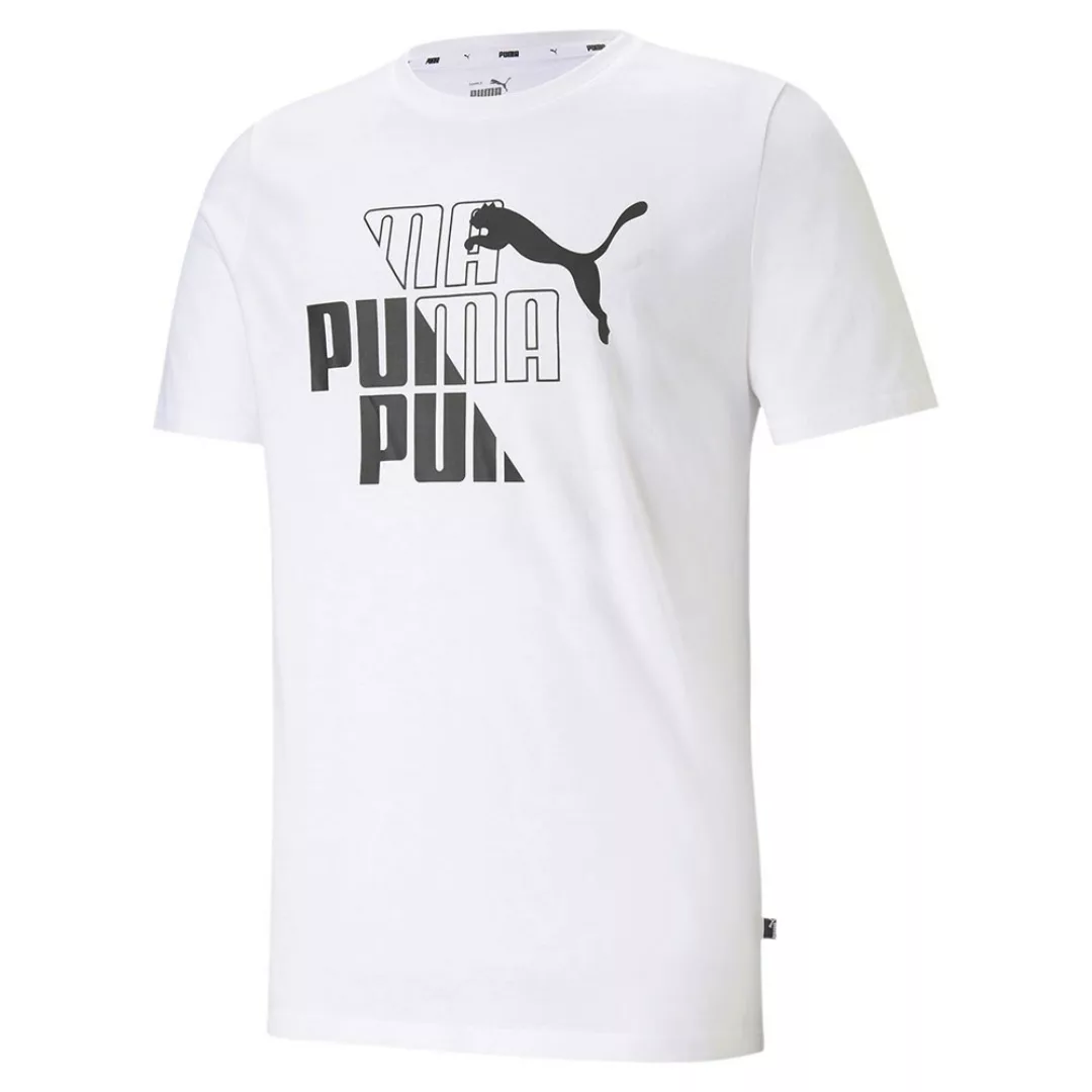 Puma Graphic Kurzarm T-shirt S Puma White günstig online kaufen