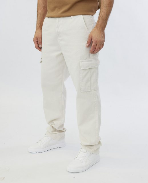 Denim House Cargojeans Einfarbige Baggy Cargo Jeans Freizeithose Loose Fit günstig online kaufen