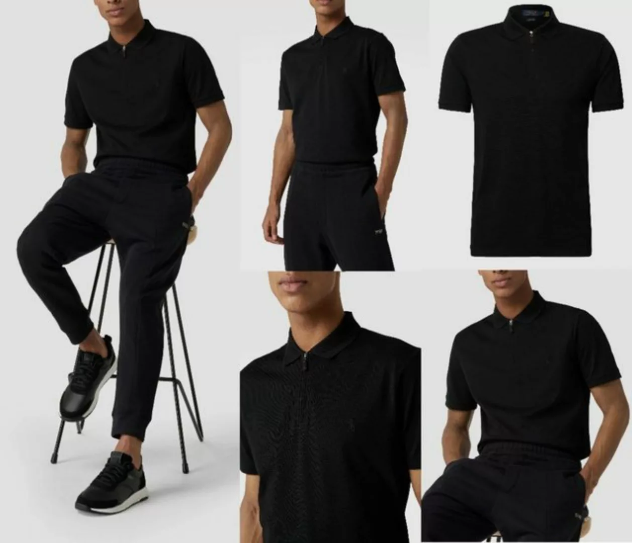 Ralph Lauren Poloshirt POLO RALPH LAUREN Custom Slim Fit Mesh Stretch Poloh günstig online kaufen