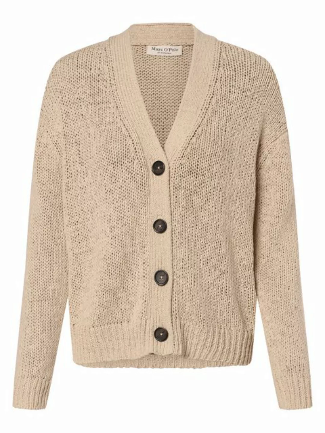 Marc O'Polo Strickjacke Strickjacke kurz Marc O´Polo beige günstig online kaufen