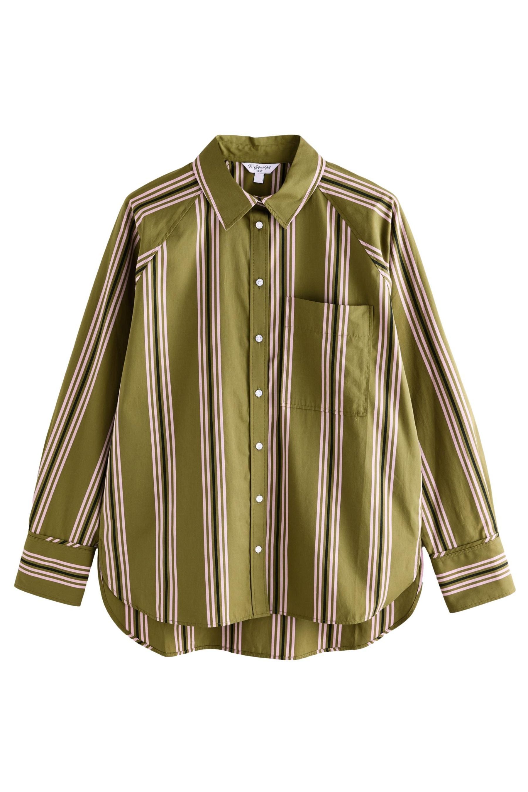 Next Langarmhemd Oversize-Langarmshirt aus Baumwolle, Kurzgröße günstig online kaufen