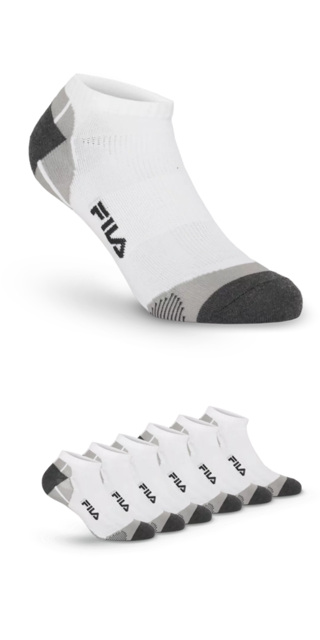 Fila Kurzsocken, (6er Pack), mit Logo-Schriftzug günstig online kaufen