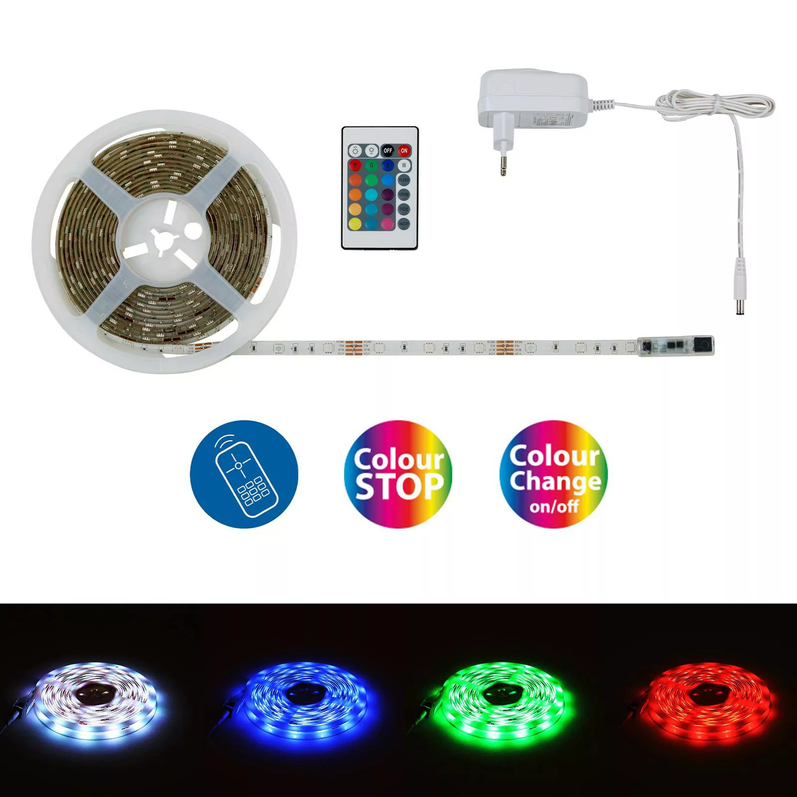 LED-Strip Flow, RGB, selbstklebend günstig online kaufen