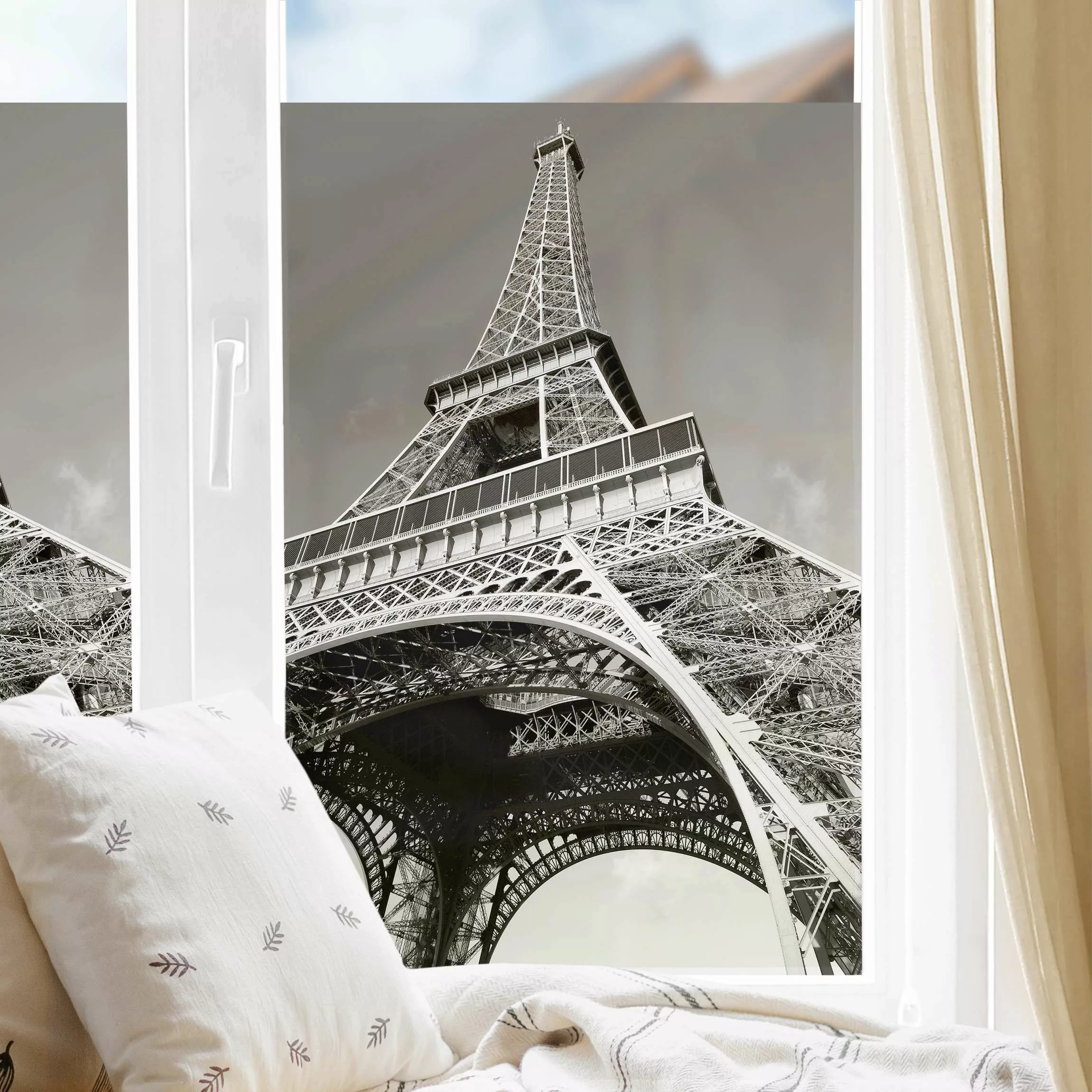 Fensterfolie Eiffelturm günstig online kaufen