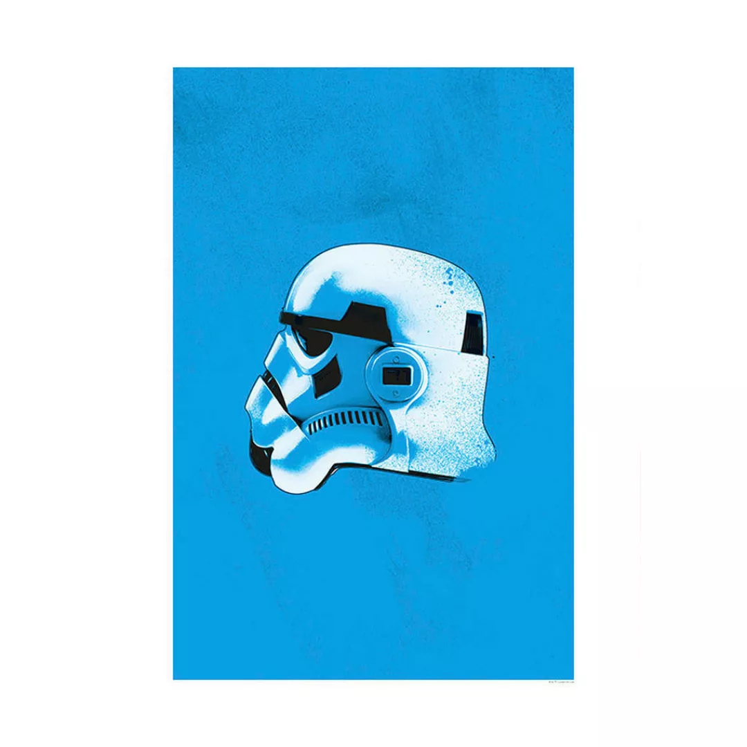 Komar Wandbild Star Wars Classic Helmets Stormtroo Star Wars B/L: ca. 50x70 günstig online kaufen