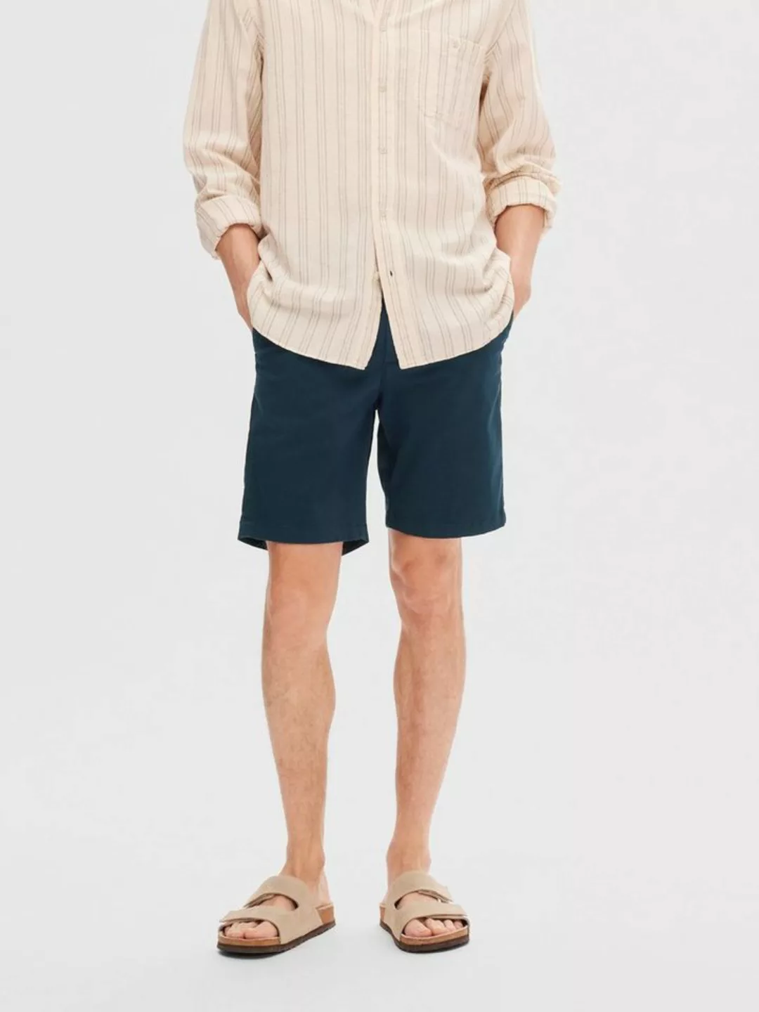 SELECTED HOMME Chinoshorts SLHSLIM-MILES FLEX SHORTS NOOS günstig online kaufen