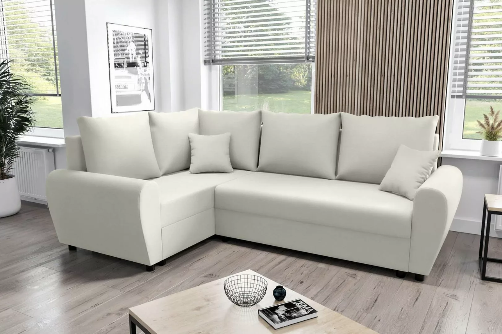 99rooms Ecksofa Valence, L-Form, Eckcouch, Sofa, Sitzkomfort, mit Bettfunkt günstig online kaufen