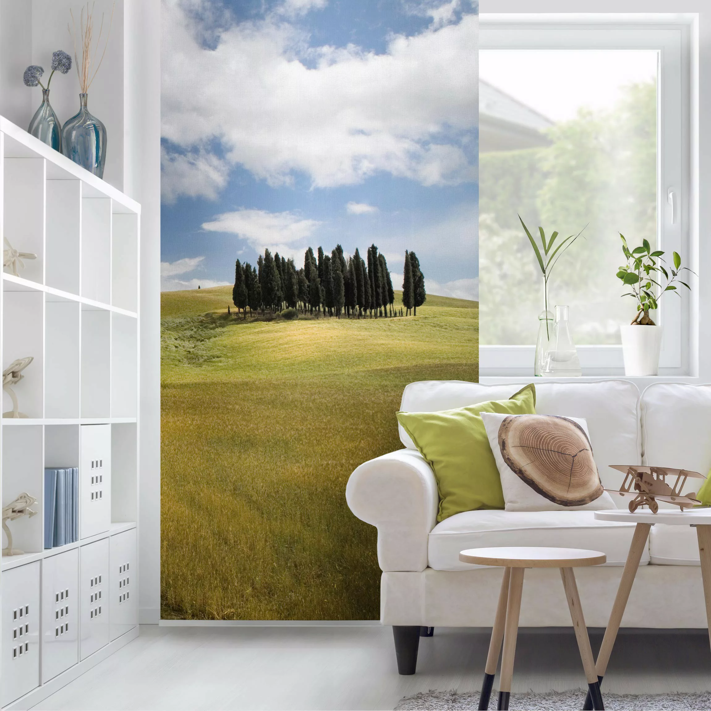 Raumteiler Architektur & Skyline Zypressen in der Toskana günstig online kaufen