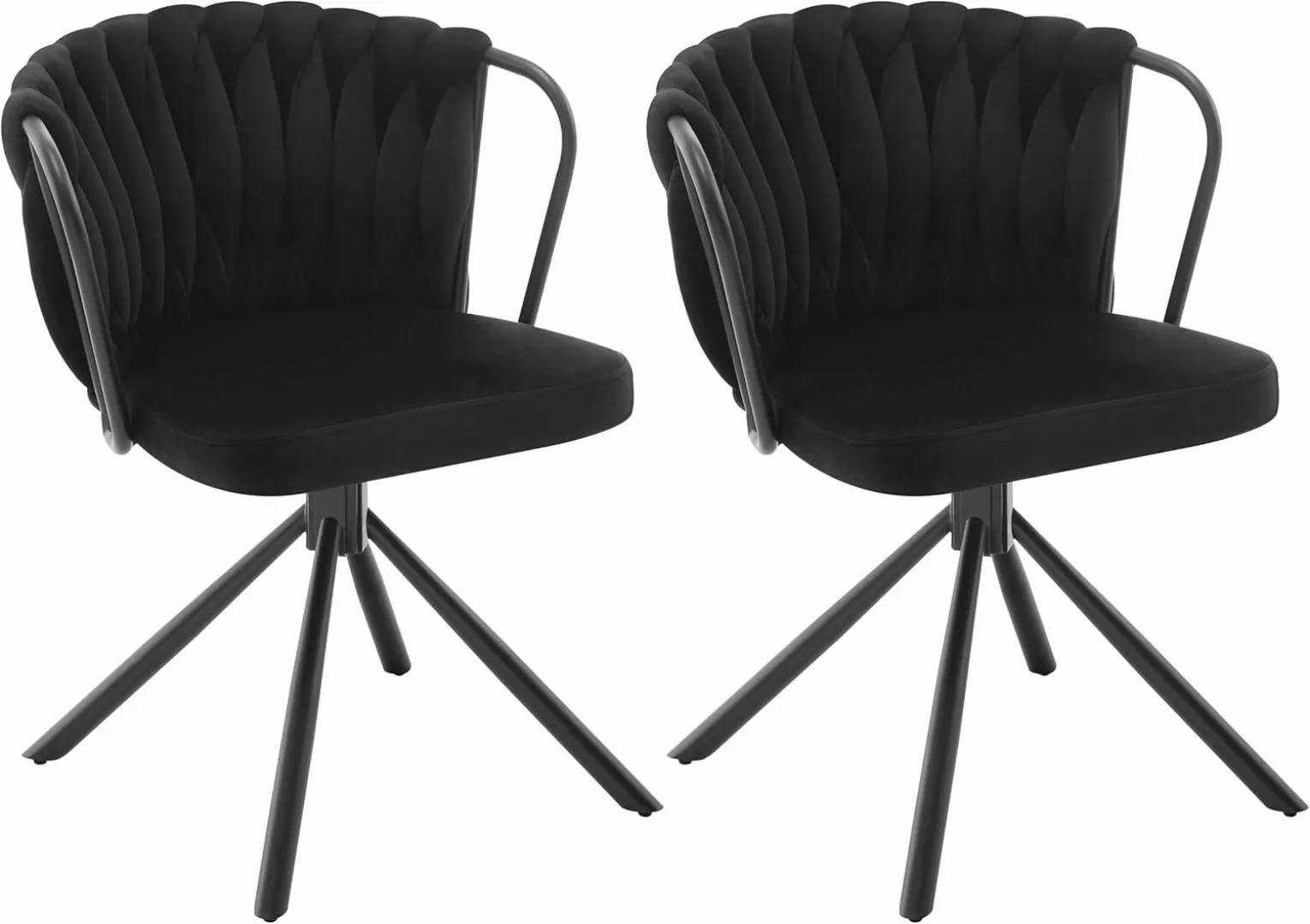 Woltu Polsterstuhl (2 St), Esszimmerstühle drehbar, günstig online kaufen