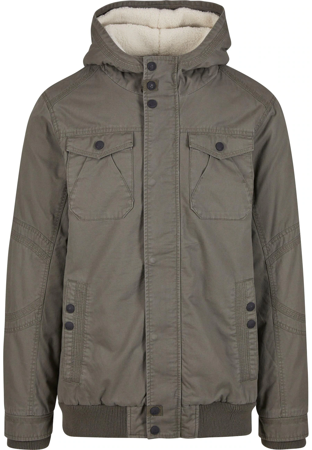 Brandit Winterjacke "Brandit Brandit Men Meadow Jacket", (1 St.), mit Kapuz günstig online kaufen