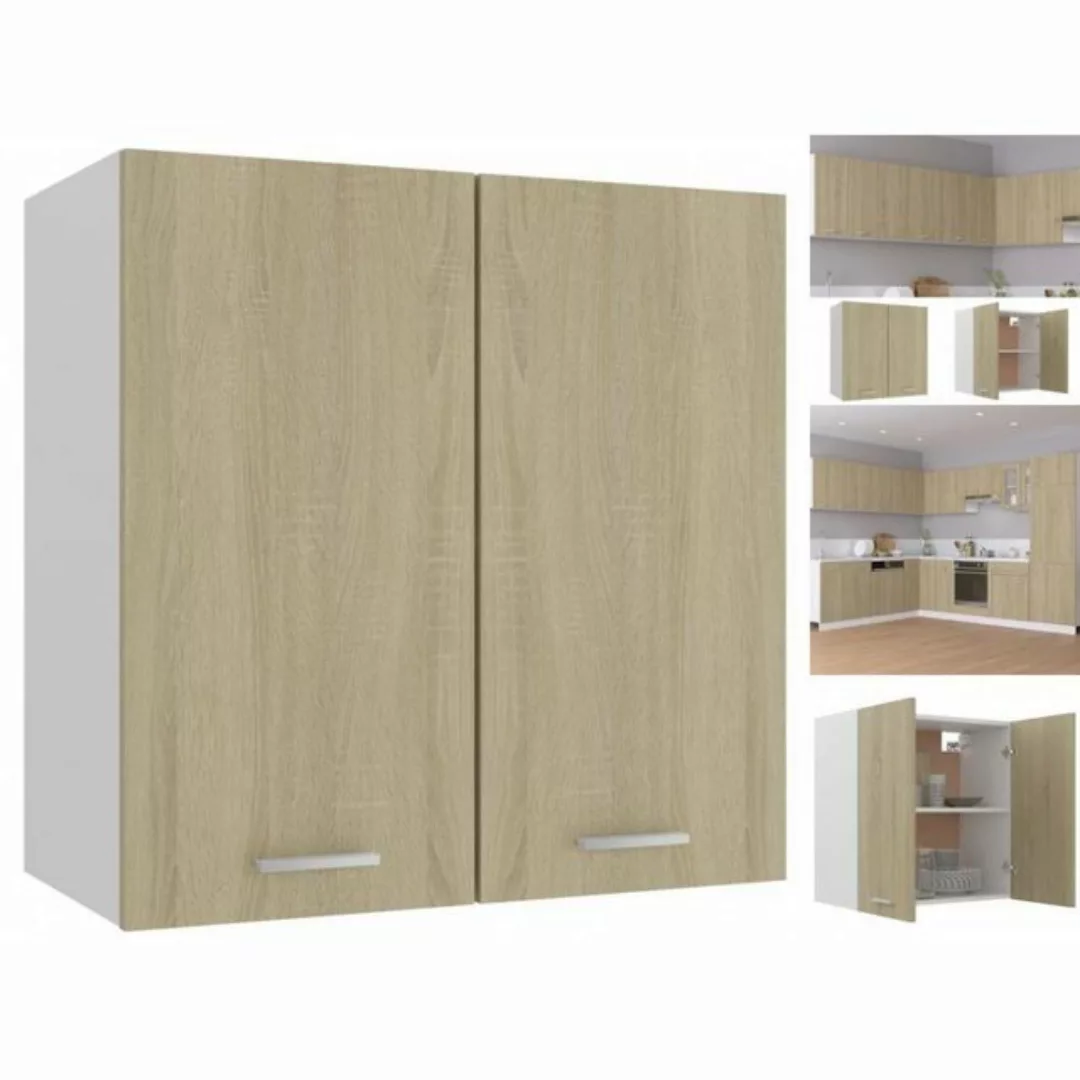 vidaXL Unterschrank Hängeschrank Sonoma-Eiche 60x31x60 cm Spanplatte günstig online kaufen