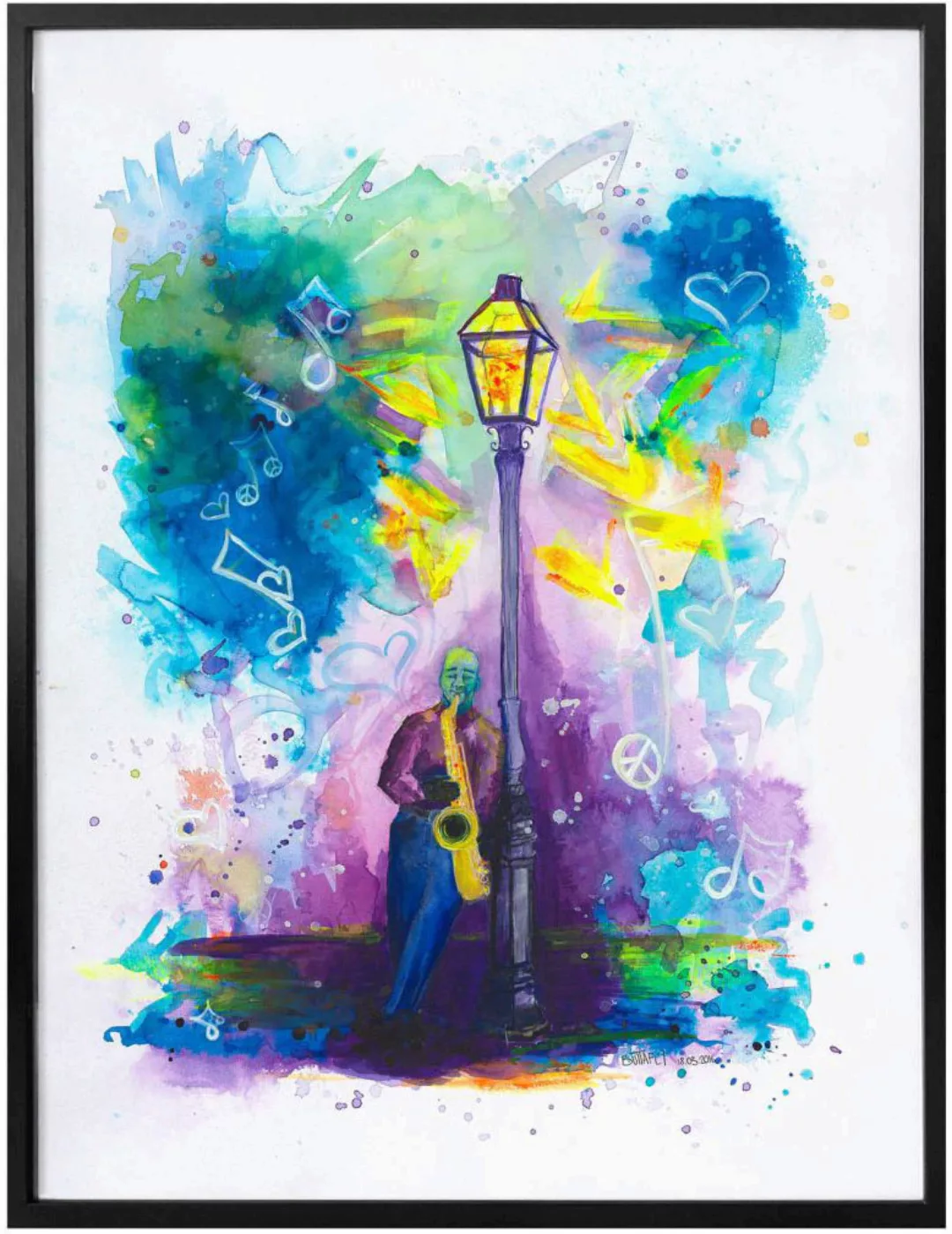 Wall-Art Poster "Love is in the Air", Schriftzug, (1 St.), Poster ohne Bild günstig online kaufen