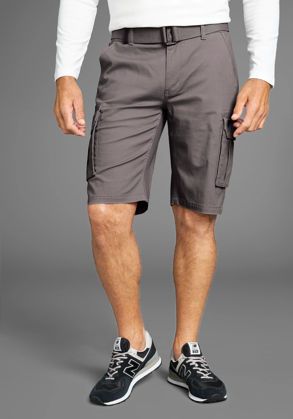 H.I.S Bermudas, (Set, 2 tlg., mit abnehmbarem Gürtel) günstig online kaufen