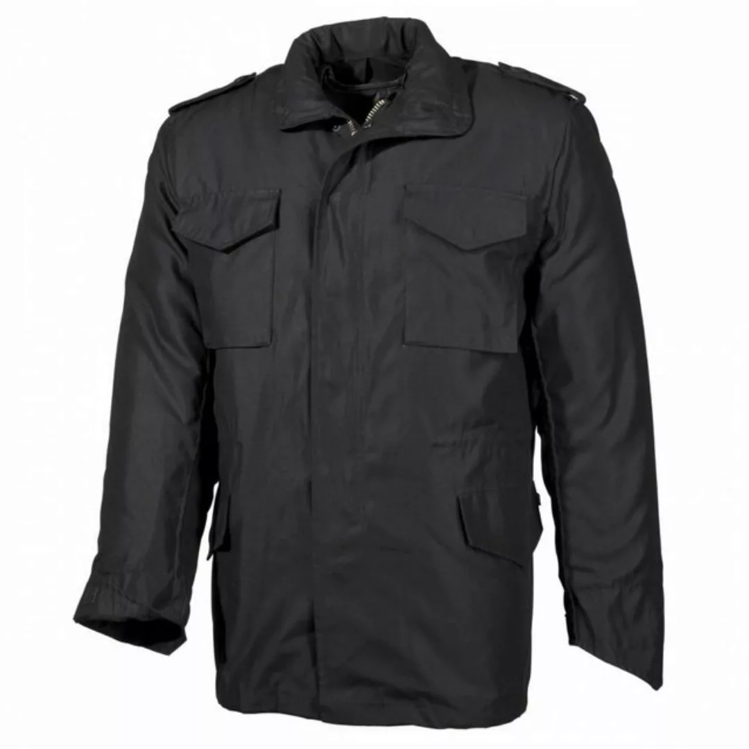 MFH Fieldjacket US Feldjacke M65, schwarz, m. auskn. Steppfutter, Mod. - XL günstig online kaufen