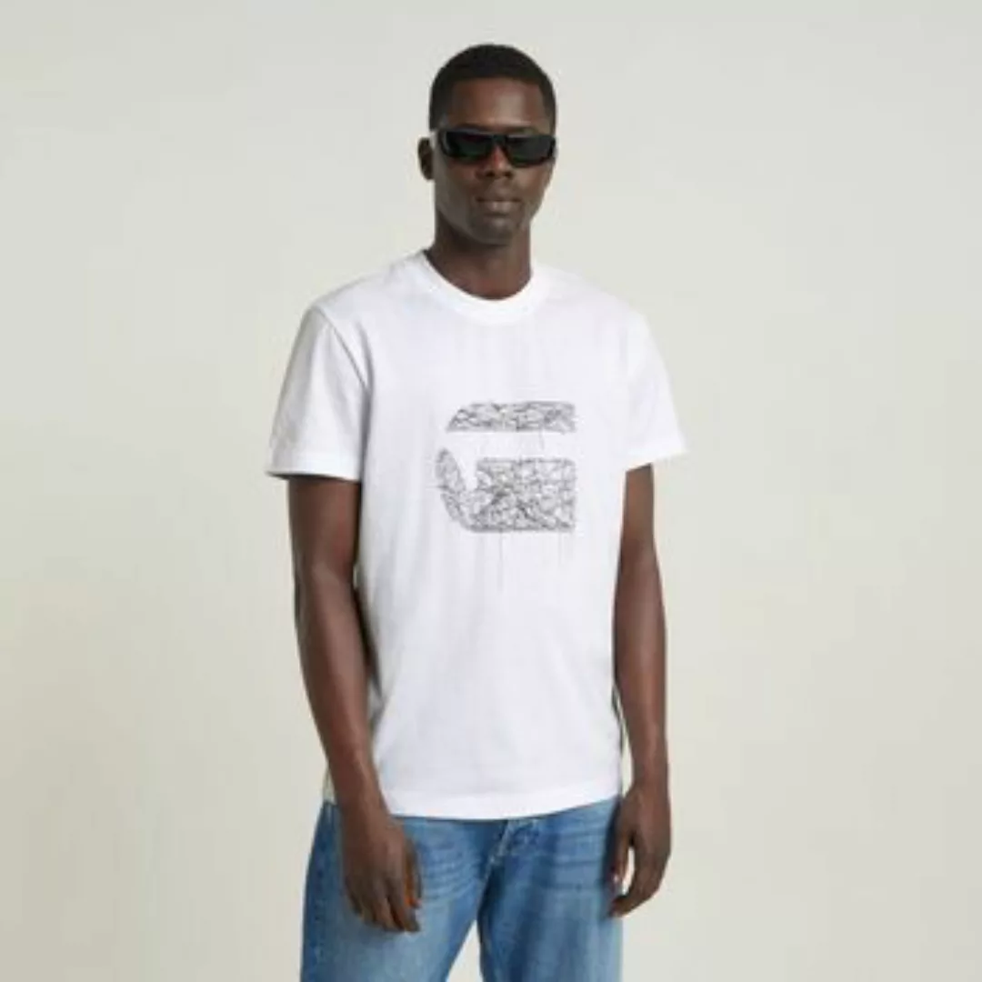 G-Star Raw  T-Shirts & Poloshirts D25674-C336 STUTCH BURGER-110 WHITE günstig online kaufen