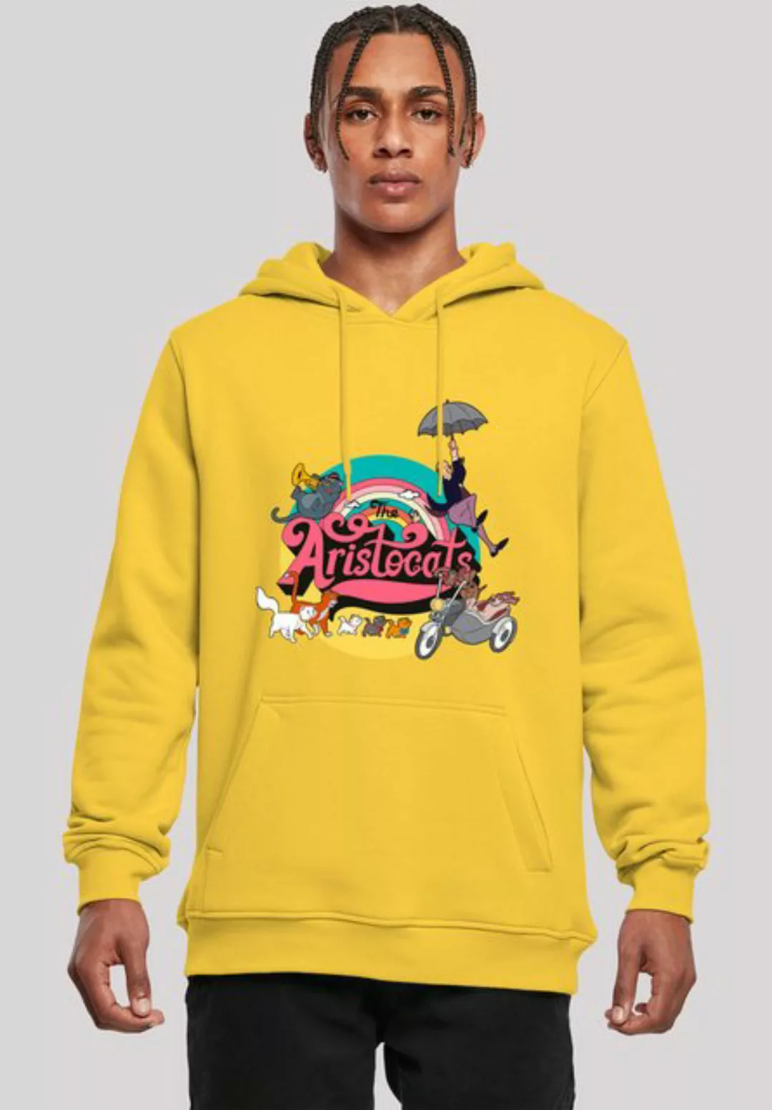 F4NT4STIC Kapuzenpullover "Disney Aristocats Rainbow Fun", Premium Qualität günstig online kaufen