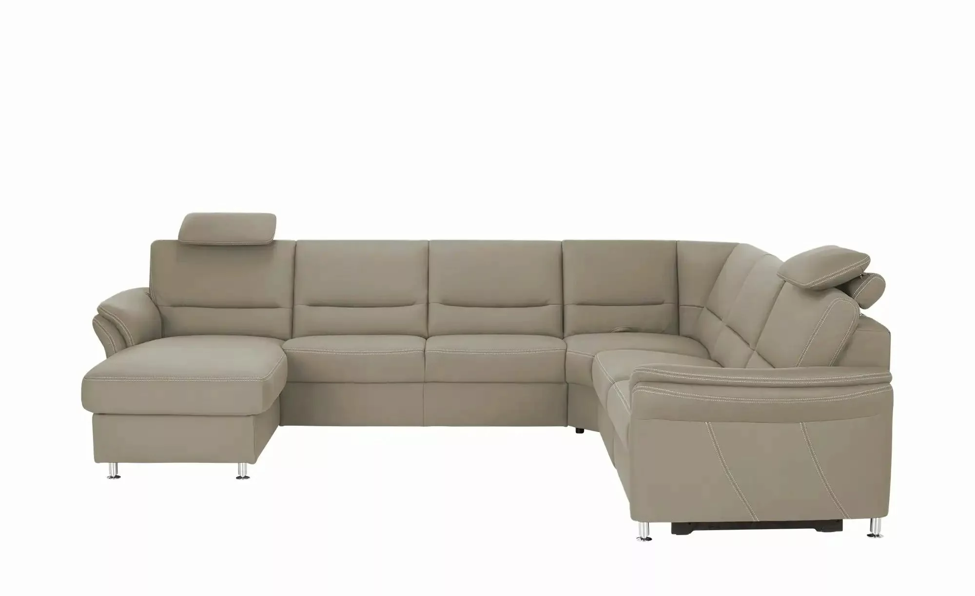 meinSofa Wohnlandschaft   Donald ¦ grau ¦ Maße (cm): B: 330 H: 89 T: 262 Po günstig online kaufen