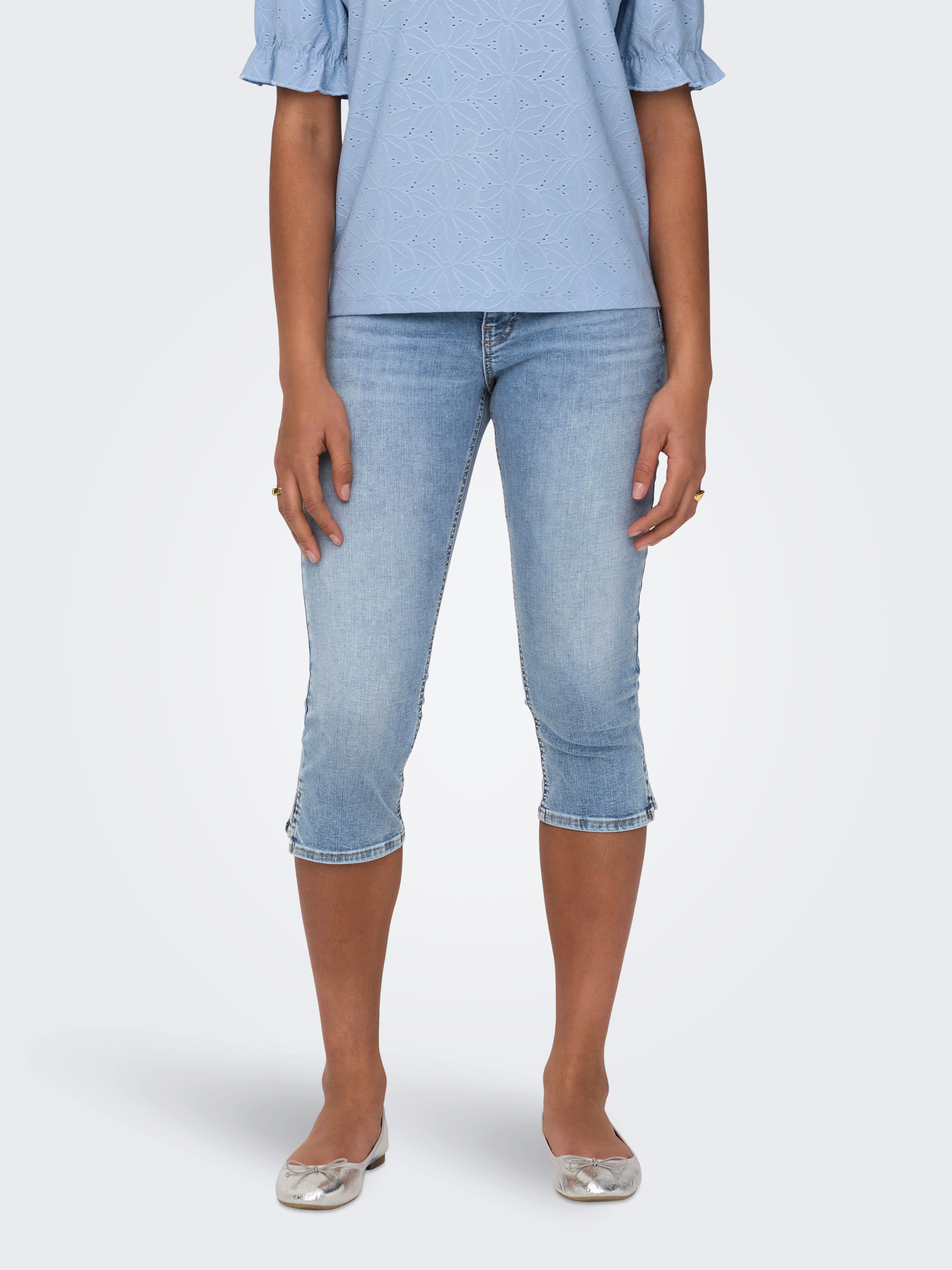 ONLY 7/8-Caprijeans ONLBLUSH MW SLIT CAP günstig online kaufen