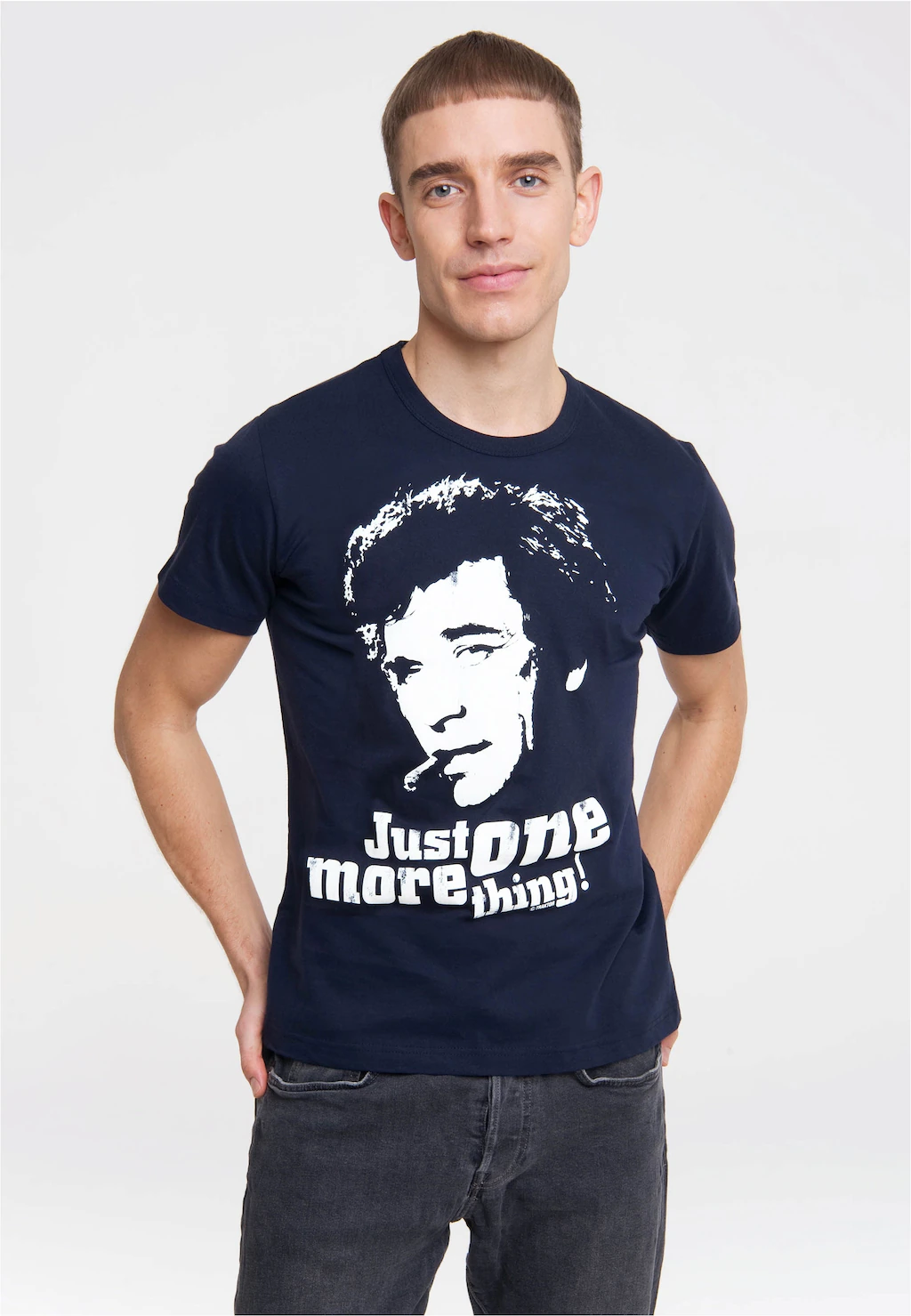 LOGOSHIRT T-Shirt "Columbo - Just One More Thing", mit coolem Frontprint günstig online kaufen